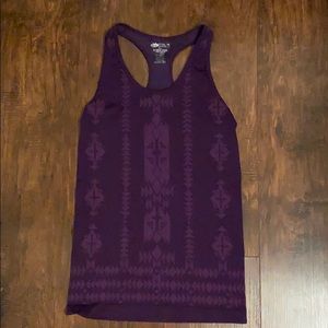 Purple Workout tank
